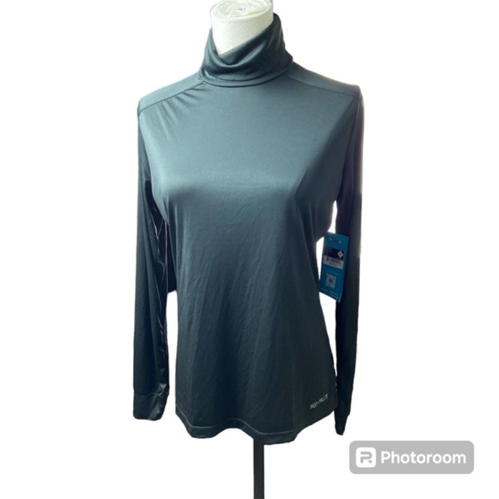 Hot‎ Chilly Tneck Shirt Medium Peach skins Black 6 Warmth